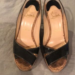 Christain Louboutin wedges